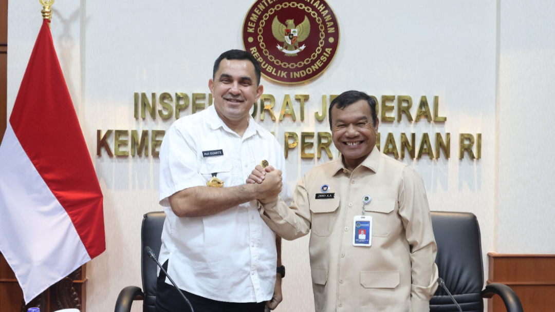 BGN Pasaman dan Kemenhan Teken PKS Pengawasan dan Monitoring SPPI 