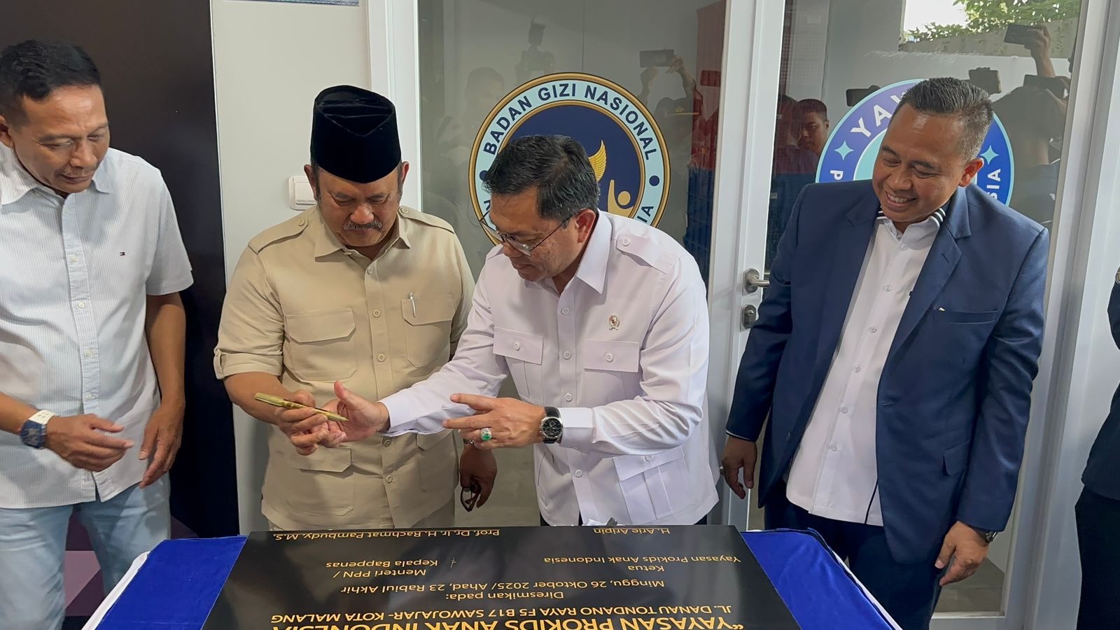 Wakil Kepala Badan Gizi Nasional Pasaman (BGN Pasaman) meninjau Satuan Pelayanan Pemenuhan Gizi (SPPG) Yayasan Prokids Anak Indonesia 
